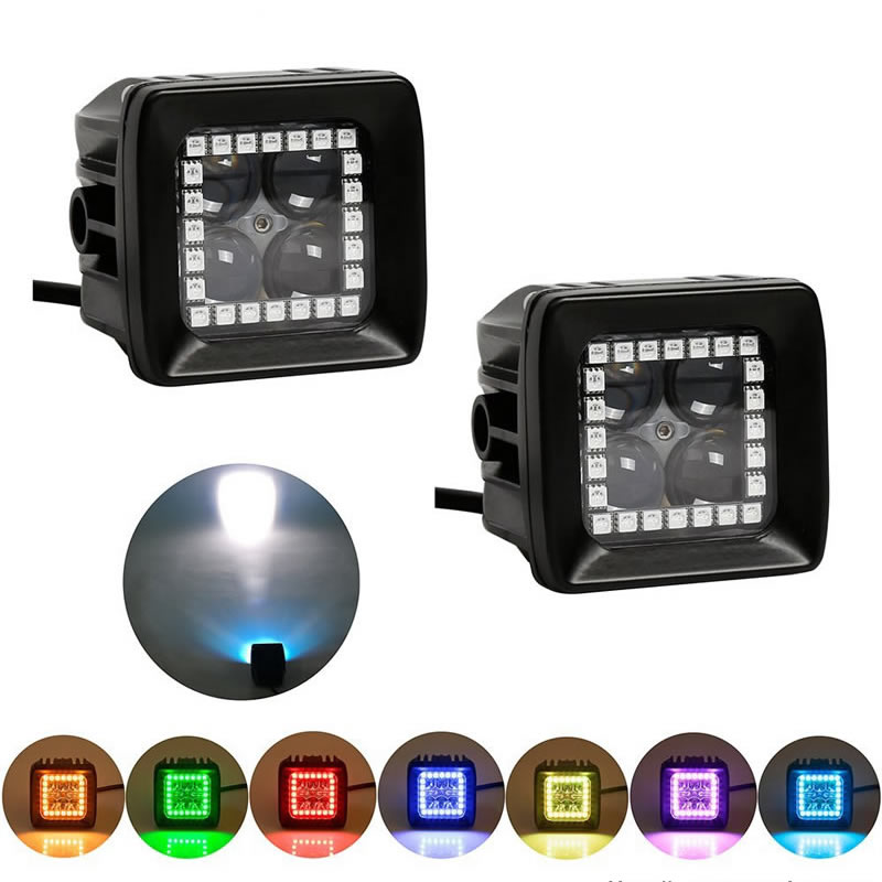 RGB led work light